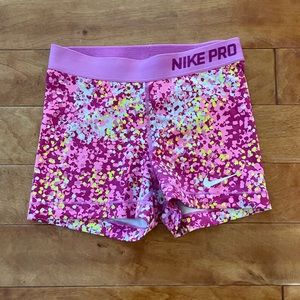 Nike Pro dry fit shorts